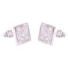 Aretes Cuadrados 925